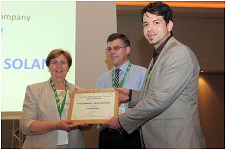 DR. CONXITA SOLANS received the “Pierre Fillet” Prize 2016 awarded by the Formulation Group of the French Chemical Society (SCF)