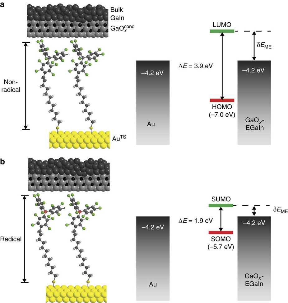 Nanbiosis-U6-Chemical control over the energy-level alignment in a two-terminal junction